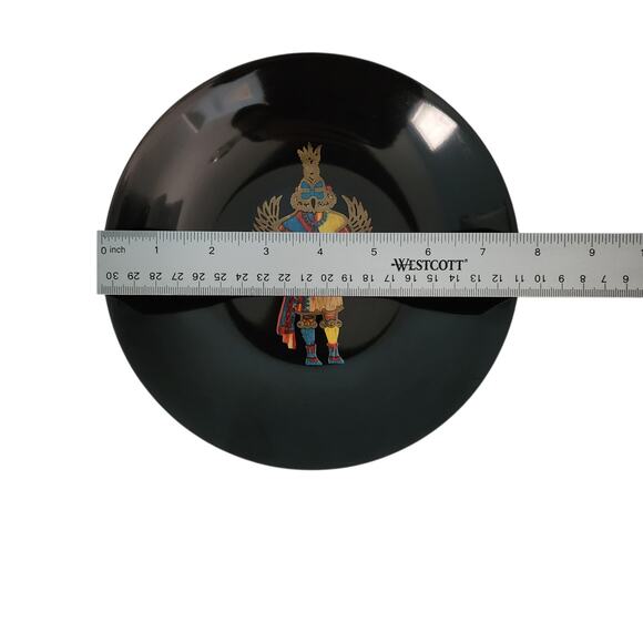 Vintage MCM Couroc Of Monterey Kachina Bowl - Picture 5 of 5